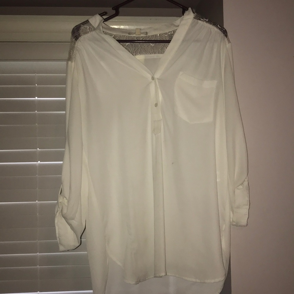 Sheer blouse